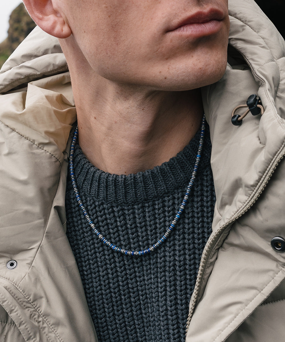 Brontide Necklace Lapis Lazuli | Silver – Pig & Hen