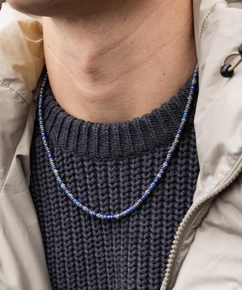 Brontide Necklace Lapis Lazuli | Silver – Pig & Hen