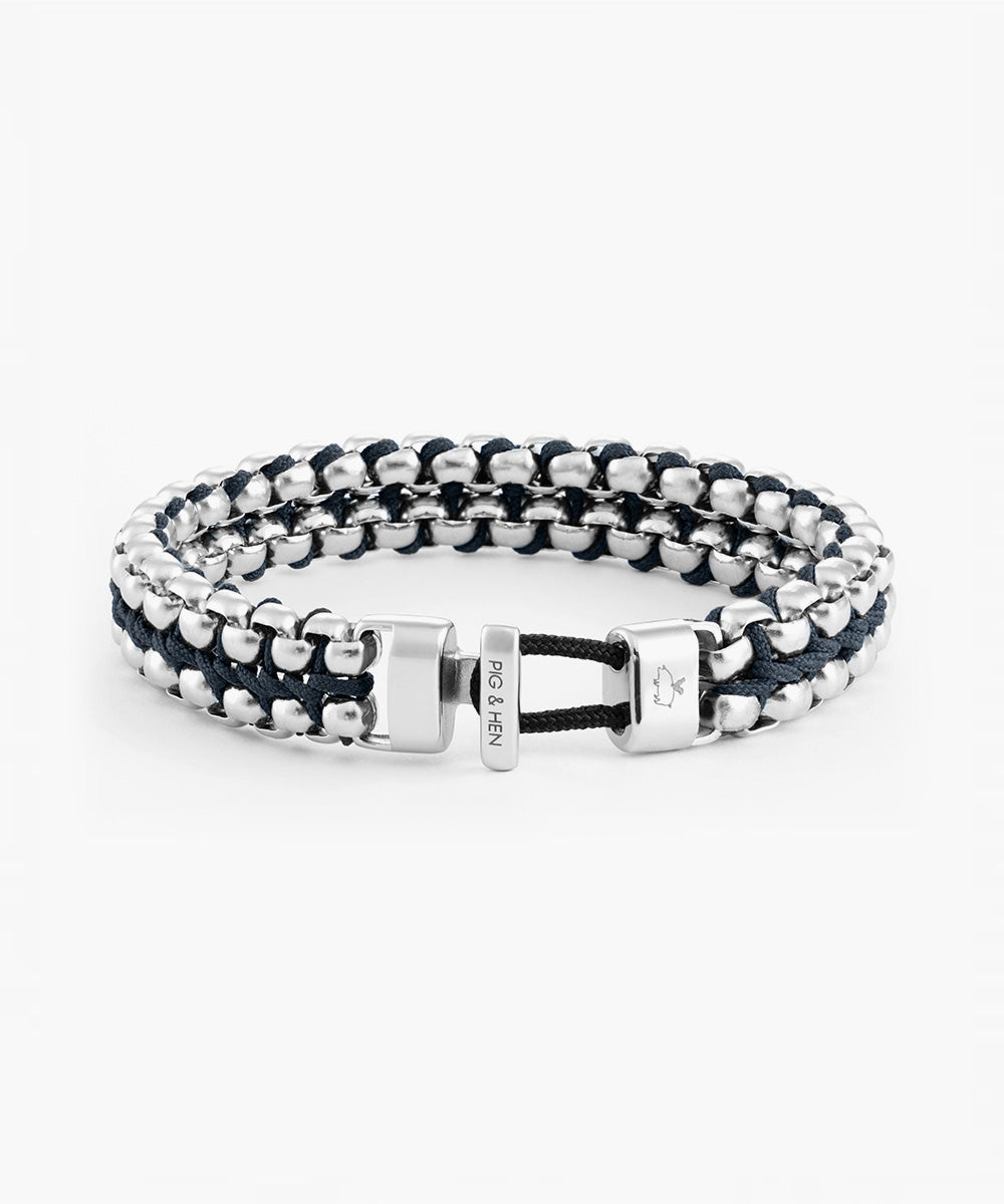 Catena Venetian DBL Navy | Silver