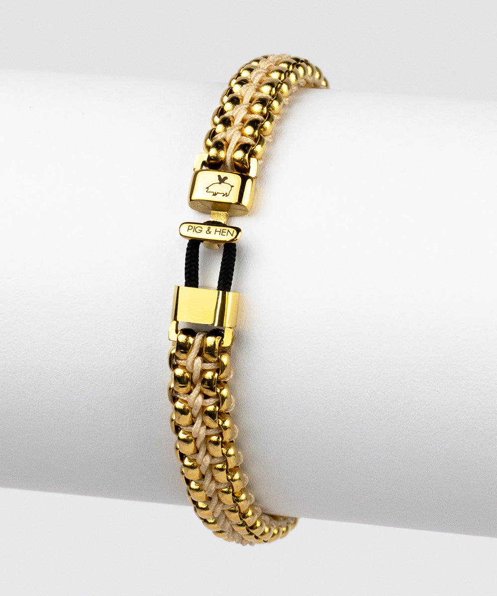 Catena Venetian 7 mm Ivory | Gold