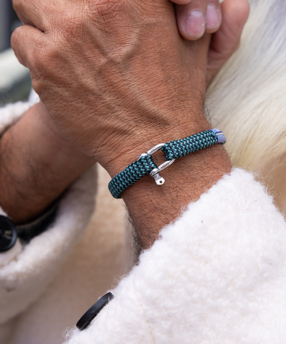 Vicious Vik Patina Green - Navy | Silver