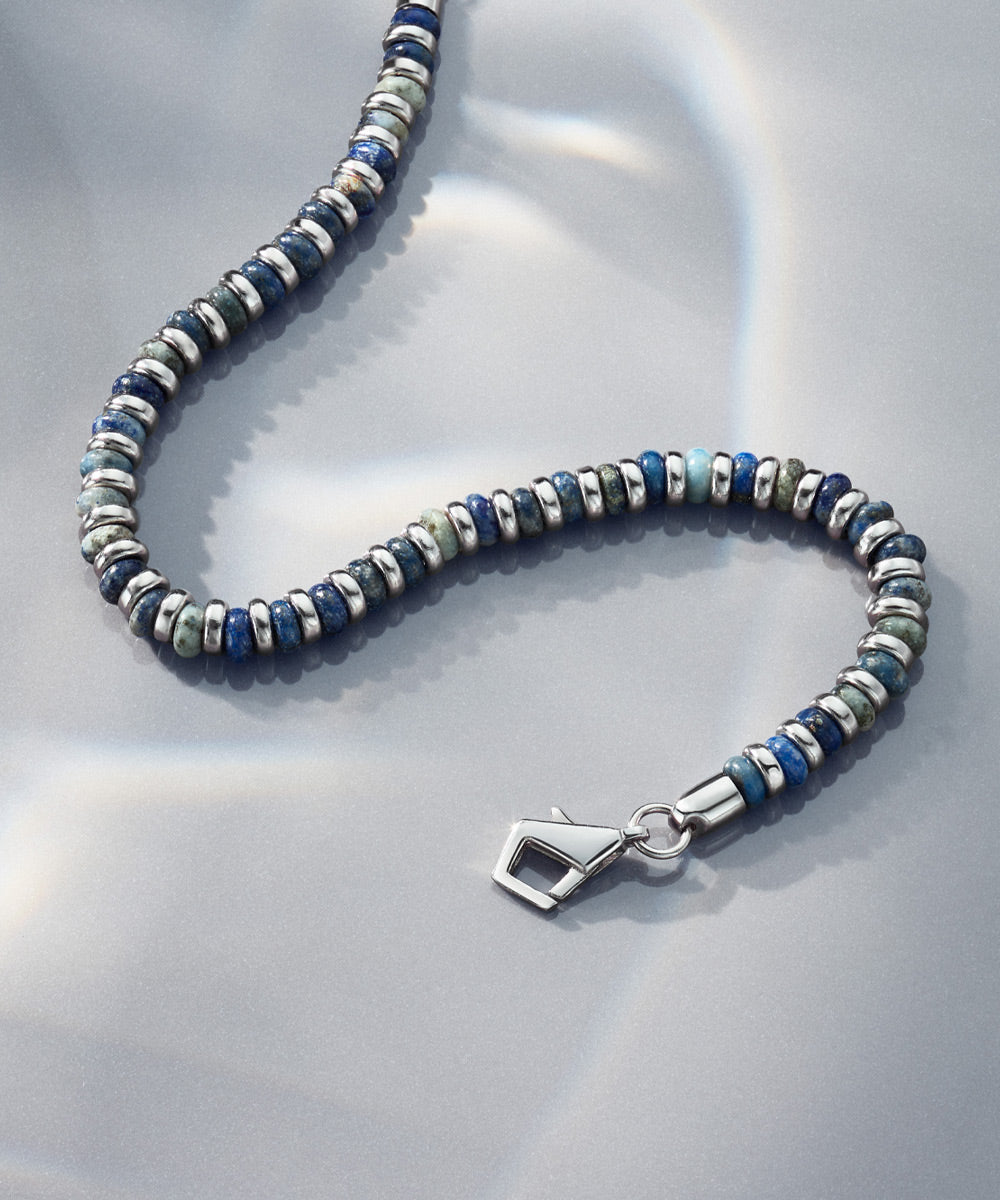 Mariner Brontide 4mm Lapis Lazuli | 925 Sterling Silver