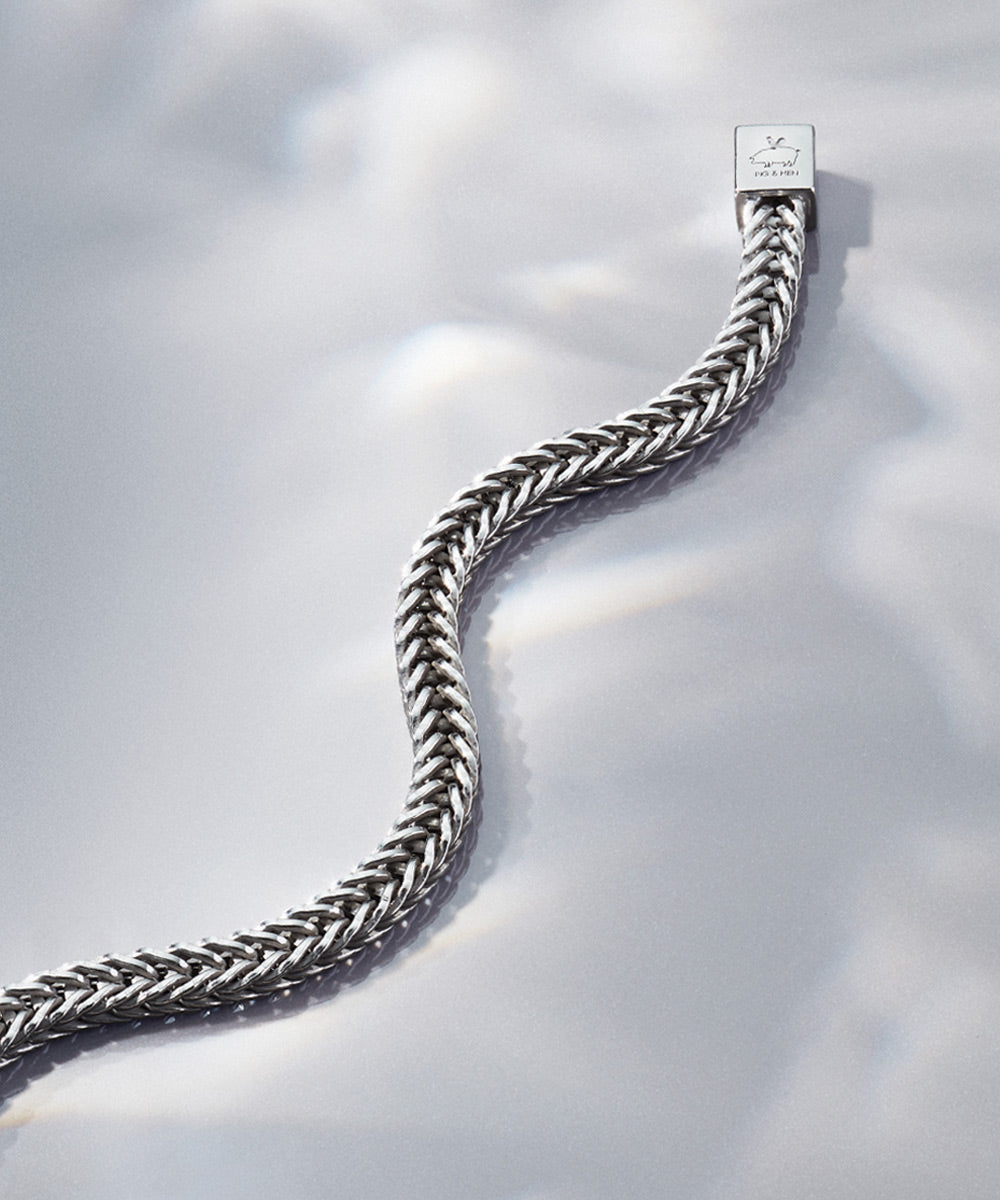 Mariner Herringbone Chain 5.5mm – Pig & Hen