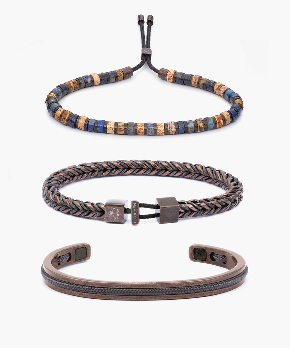 Catena Foxtail Slate Gray & Brontide Nagano & Navarch Set