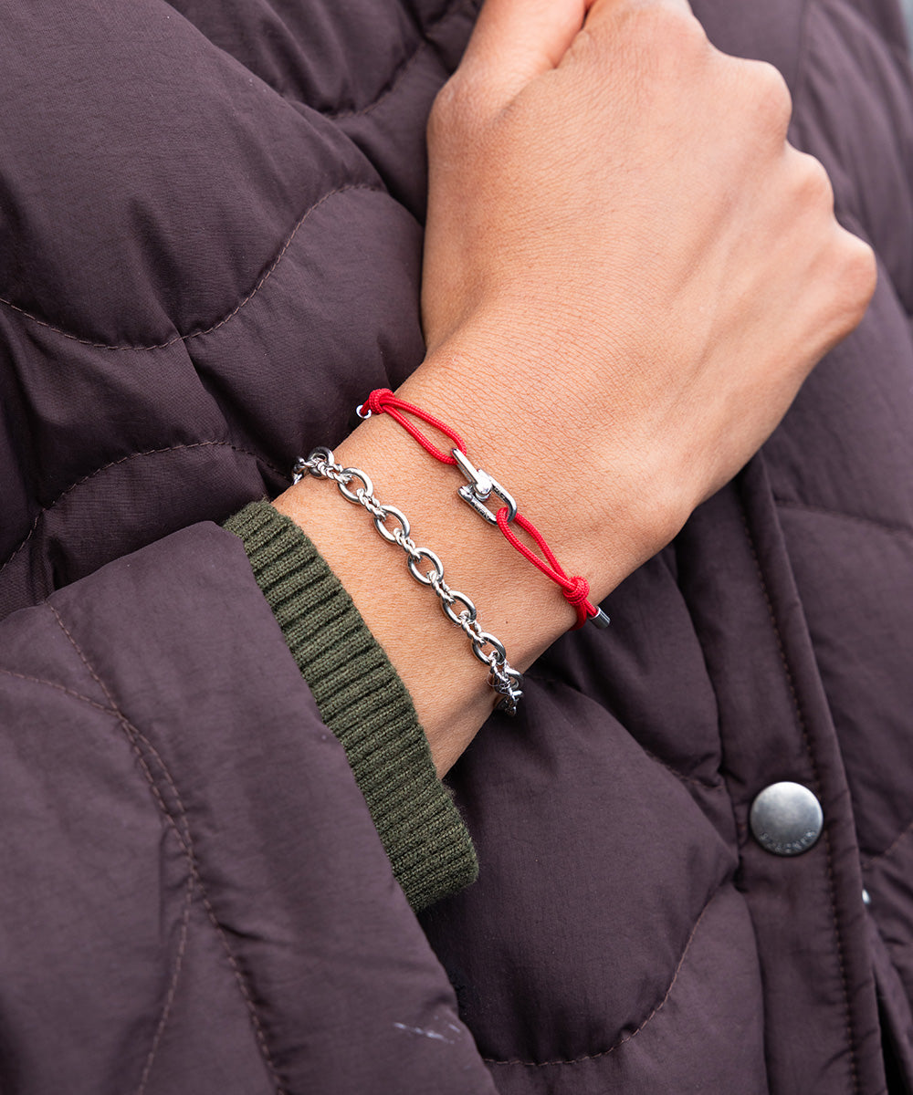 Mia Raspberry | Silver