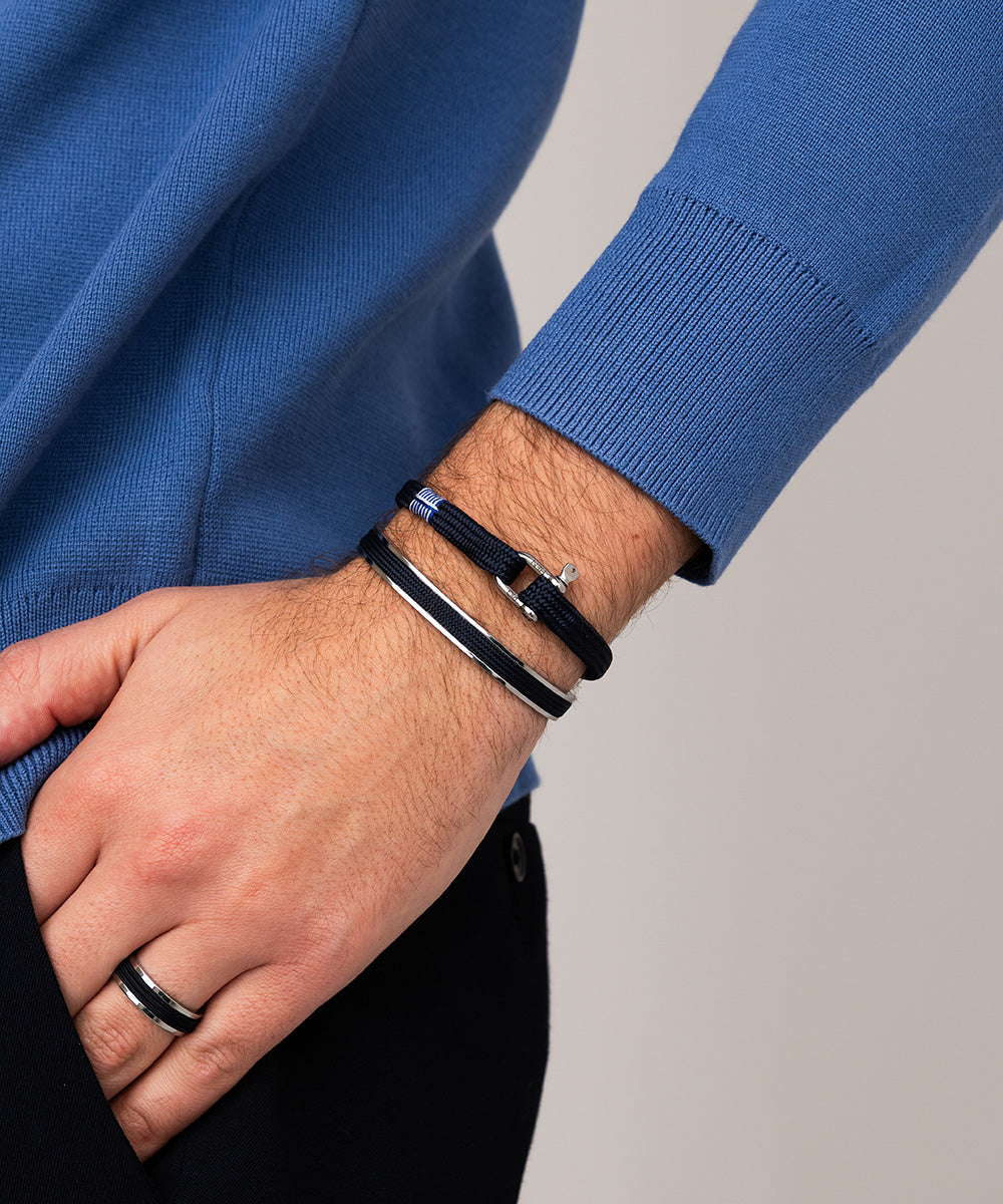 Navarch 9mm Navy | Silver – Pig & Hen