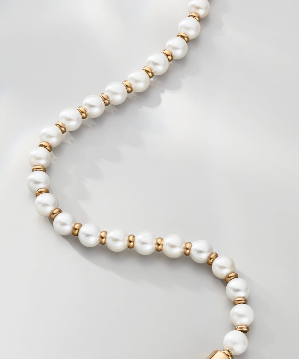 Brontide 4 mm Pearl | Gold