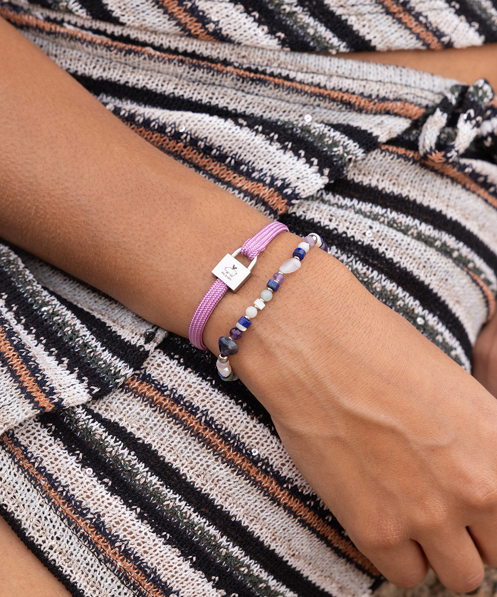 Billy Lilac Purple | Silver