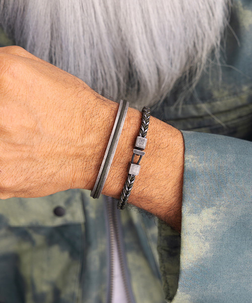 アクセサリー PIG & HEN Catena Foxtail Army S/M Catena Foxtail Black | Black – Pig & Hen