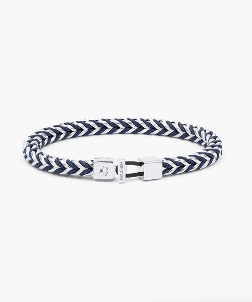 Catena Foxtail Navy | Silver – Pig & Hen