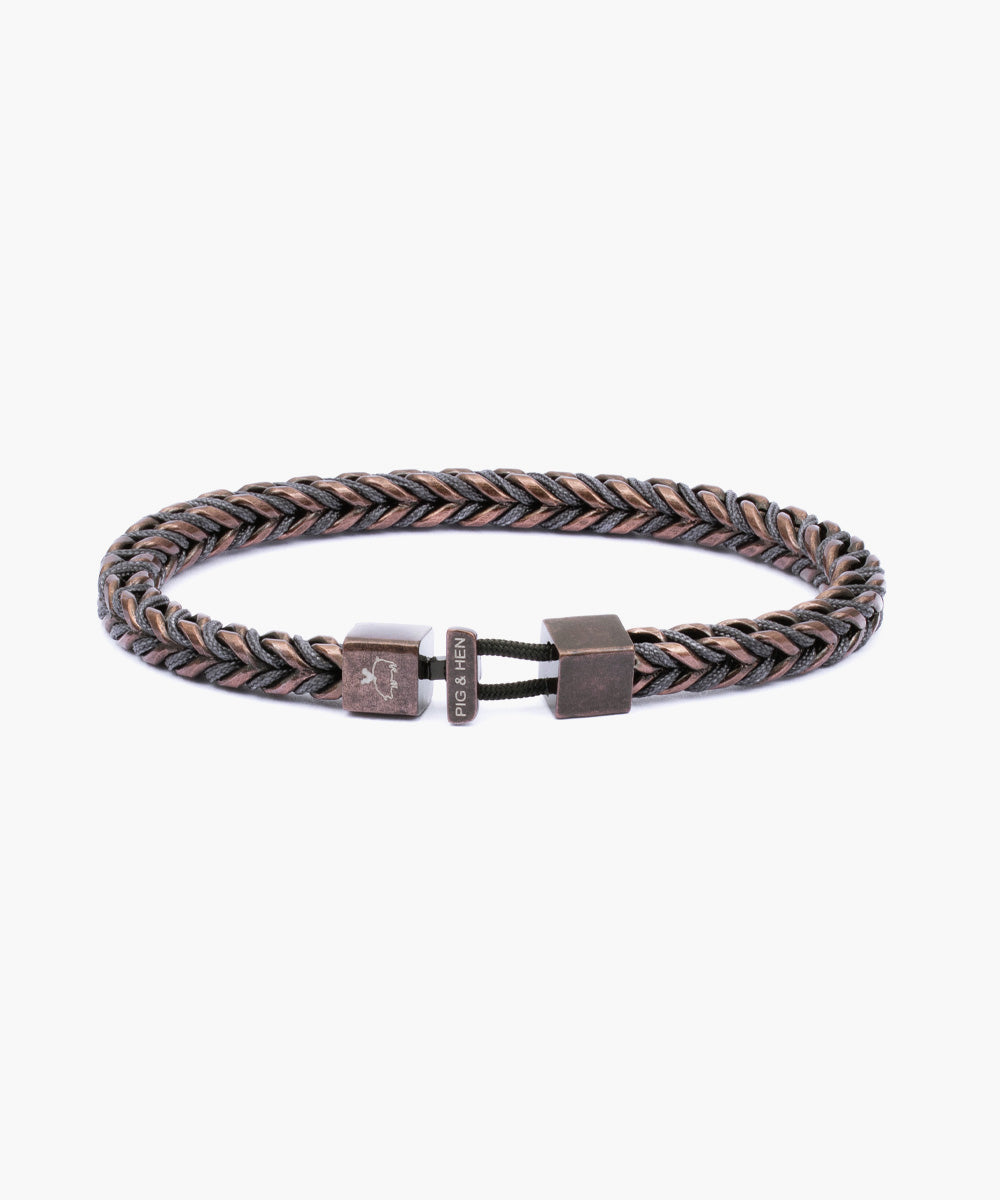 Catena Foxtail Navy | Silver – Pig & Hen