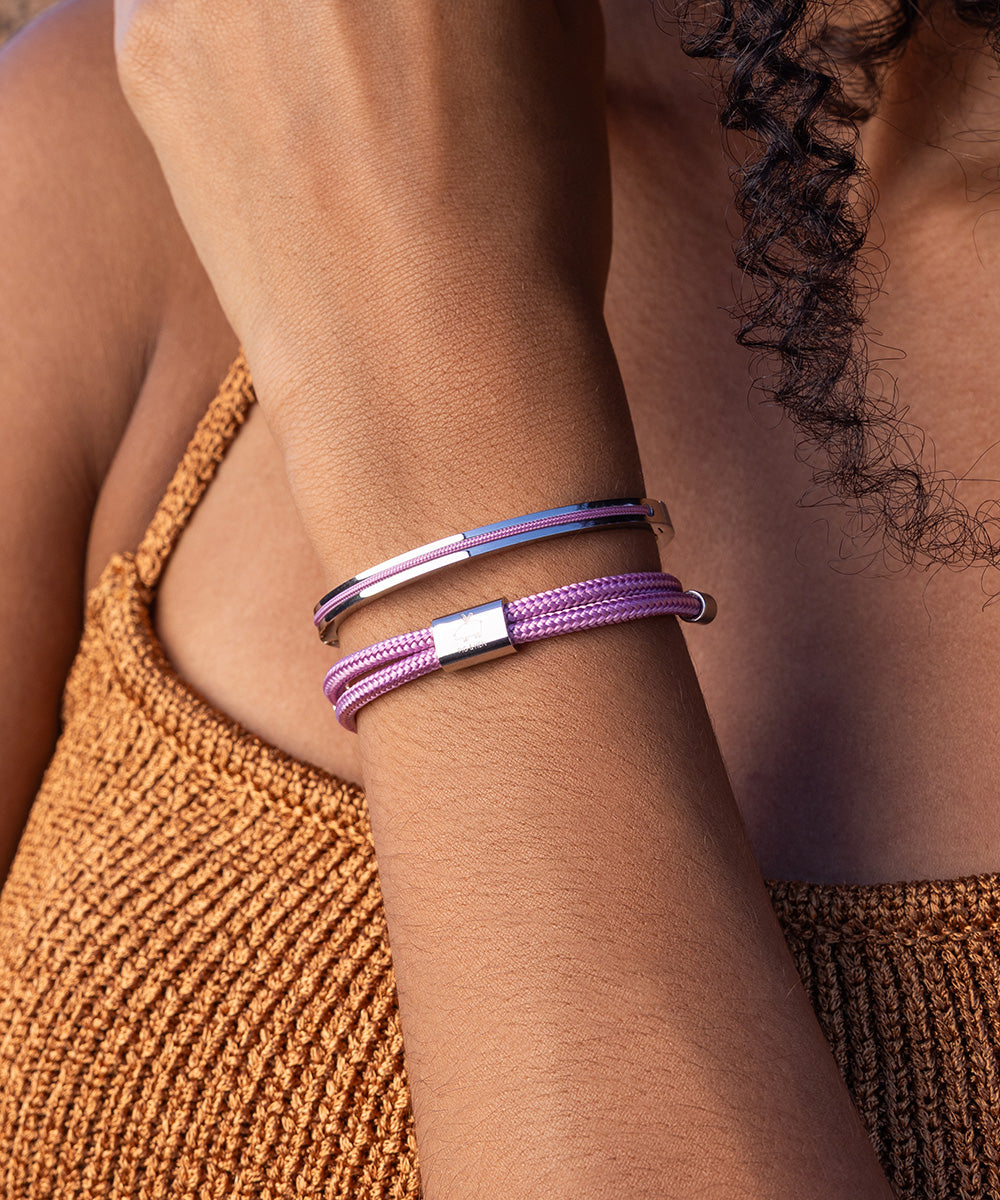 Lewis Lilac Purple | Silver