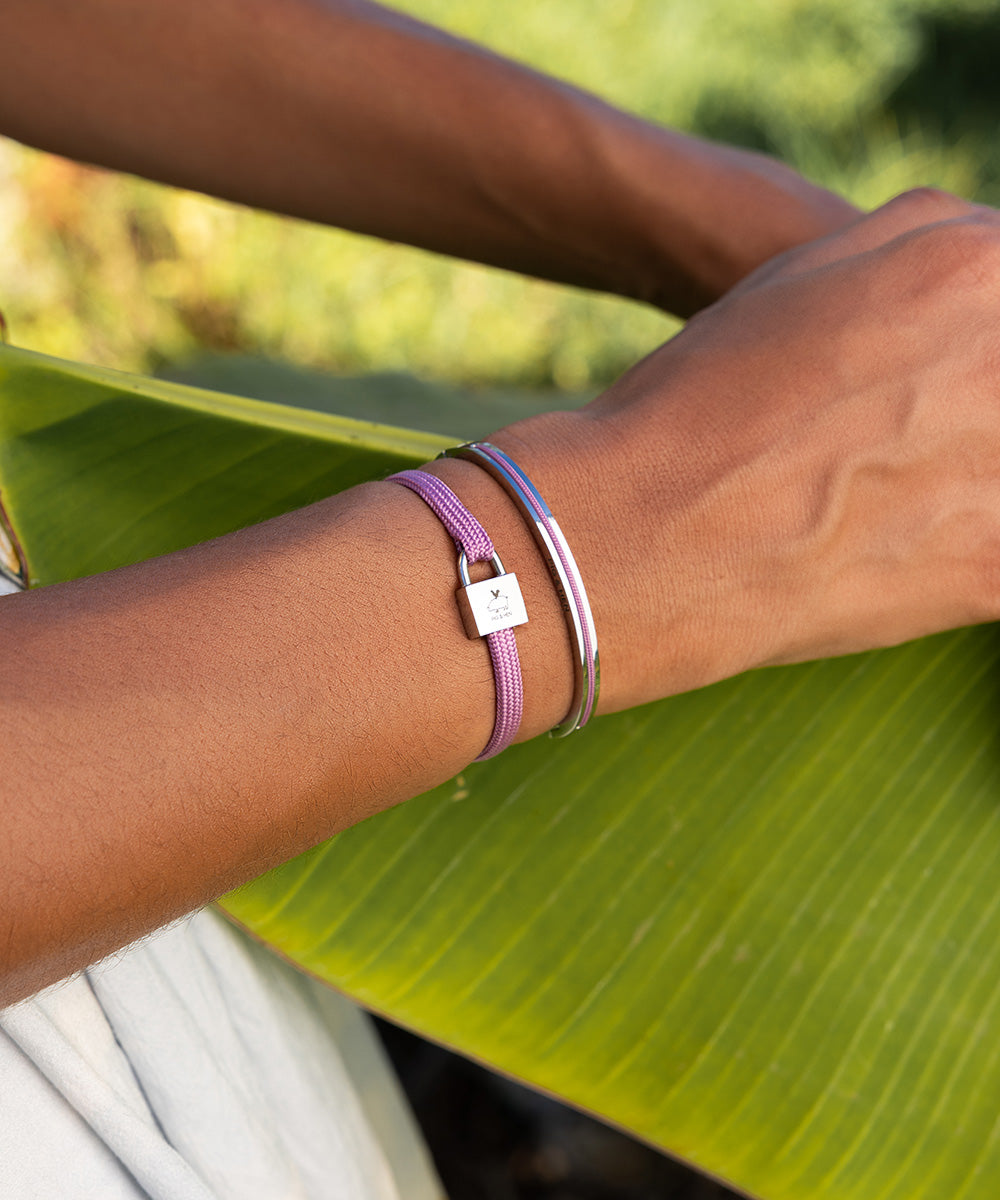 Maya Lou Lilac Purple | Silver