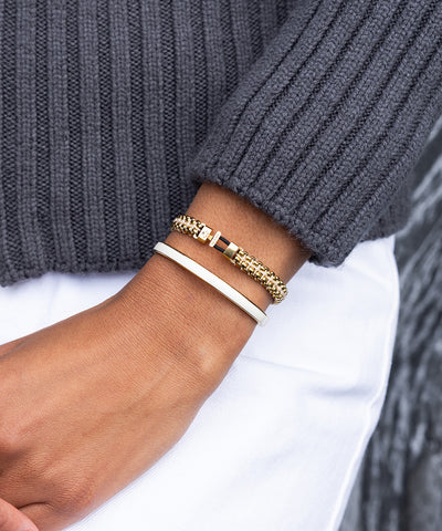 Catena Venetian 7 mm Ivory | Gold