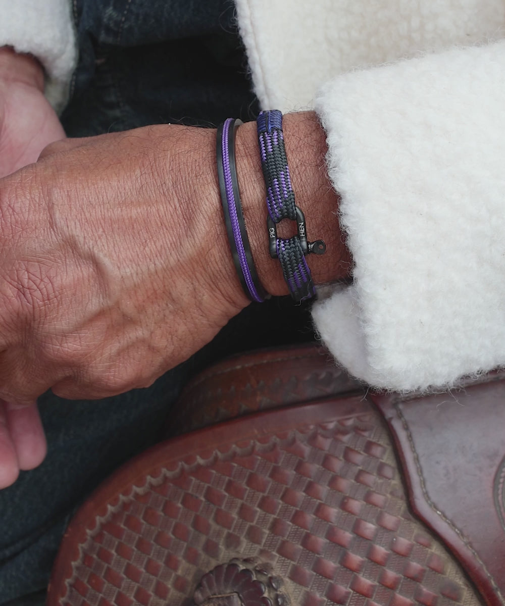 Vicious Vik Black - Royal Purple | Black