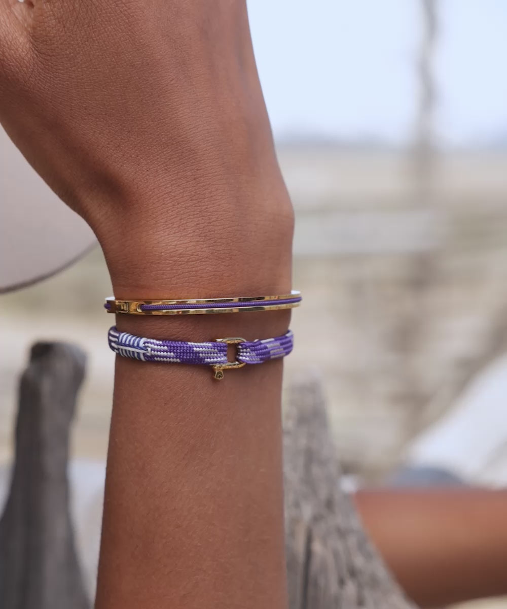 Franky Royal Purple - Arctic Blue | Gold